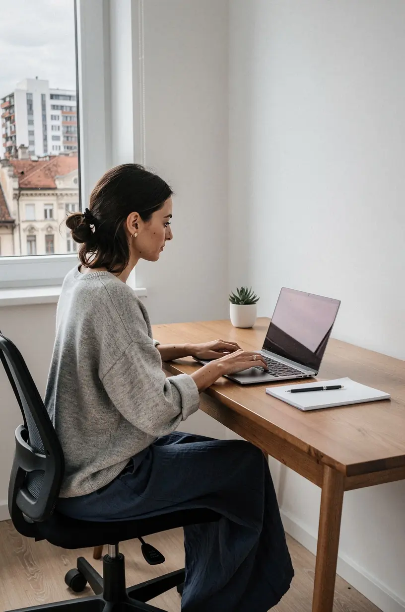 Iconițe minimaliste reprezentând unelte digitale esențiale pentru o productivitate crescută și claritate mentală.